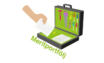 knapp meritportfölj